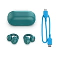 thumbnail image 2 of JLab Flex Open Earbuds, Teal, Open-Ear Clip Design, 21+ Hr Playtime, IPX4, Multipoint, Clear Calls, Fast Pair, 2 of 6