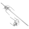 thumbnail image 4 of Miangastore Fourchette de BBQ Rotative en Acier Inoxydable pour la Maison Argent Facile à Transporter et à Ranger 1 Ensemble, 4 of 5