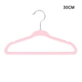 thumbnail image 1 of 10Pcs Flocking Clothes Hanger Non-Slip No Trace Household Organizer for Children, 1 of 2