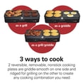 thumbnail image 2 of Electric Indoor Grill + Griddle Hamilton Beach 38546, 2 of 8