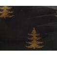 thumbnail image 3 of oneOone Georgette Viscose Fabric Christmas Tree Ikat Decor Fabric Printed BTY 42 Inch Wide, 3 of 3