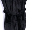 thumbnail image 3 of Faithtur Men Shawl Bathrobe Robe Coat Long Gown Padded Plus Velvet Nightwear, 3 of 4