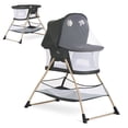 thumbnail image 1 of Evolur Cozy Dreamer Bassinet, Black, 1 of 6