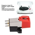 thumbnail image 4 of Dual Magnet Cartridge, V Shaped Replacement Low Distortion Dual Moving Magnet Turntable Cartridge  for Phonograph, 4 of 7