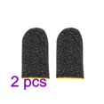 thumbnail image 1 of 2pcs Gaming Screen Gloves Nylon Knitted Game Gloves Sweatproof Game Gloves Sweatproof Elastic Game Controller Sleeves, Red, 1 of 9