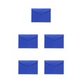 thumbnail image 2 of Wweixi File Document Bag Stay Organized And Enjoy Durable Felt Felt Folder Organizer blue 5Set, 2 of 6