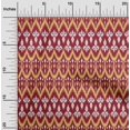 thumbnail image 1 of oneOone Coton Flex Tissu Damassé & Chevron Ikat Décor Tissu Imprimé BTY 40 Pouces de Large, 1 of 1