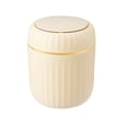 thumbnail image 2 of Save Big! Push-type Desktop Trash Can, Small Office Trash Bin with Lid, Coffee Table Waste Bin, Study Room Living Room Trash Can, Desk Organizer Waste Container, 2 of 6