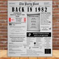 thumbnail image 5 of The Party Post Affiche de Décorations de Fête du 42e Anniversaire Née en 1982, 5 of 5