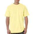 thumbnail image 2 of Comfort Colors Adult Garment-Dyed Heavyweight Pocket T-Shirt, S, Butter, 2 of 6