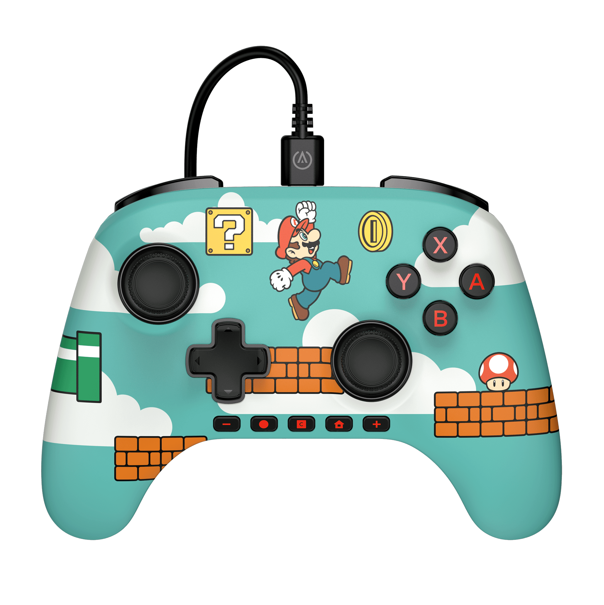 PowerA Advantage Wired Controller for Nintendo Switch 2- Mario Time