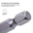 thumbnail image 4 of Youkk 5 Pieces Nut Driver Home Garage Shank Bit Electric Pneumatic Screwdriver Impact Drivers Bits Carpenter Tools 18x65mm, 4 of 6