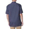 thumbnail image 3 of Dickies Mens Short-Sleeve Work Shirt, 2T, Navy, 3 of 4