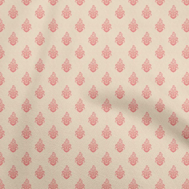 oneOone Cotton Poplin Light Beige Fabric Block Craft Projects Decor Fabric Printed By The Yard 42 Inch Wide