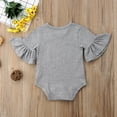 thumbnail image 4 of Newborn Infant Baby Girl Cute Trait Tight Warm Romper Jumpsuit, 4 of 4