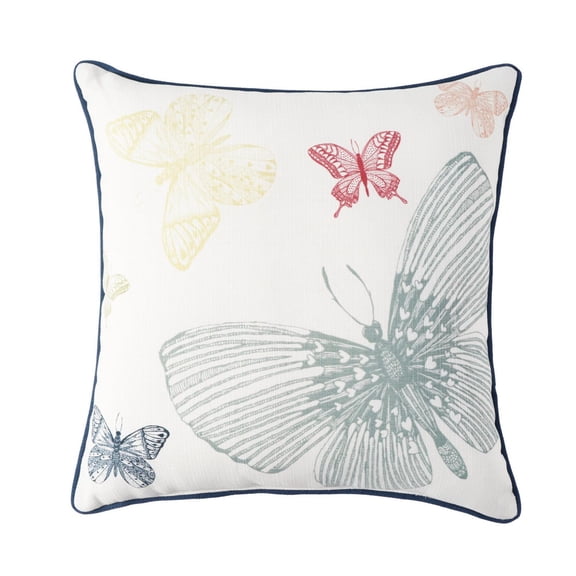 Paquet de 2 coussins décoratifs papillon