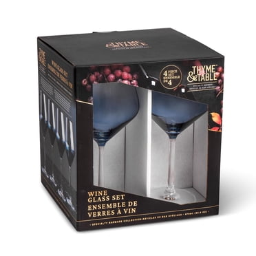 Thyme & Table Wine Glasses, 23oz, 4-Piece Set