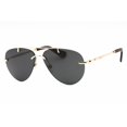 thumbnail image 1 of Burberry 0BE3151 110987 Men's Light Gold Metal Frame Sunglasses, 1 of 1