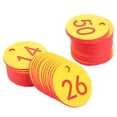 thumbnail image 1 of Étiquette Numérotée de Ferme Durable en Matériau Abs de Haute Qualité, Longue Durée de Vie, Étiquette Numérotée, pour Apiculture, Élevage d'Animaux, Bétail, Ferme Rouge, Bleu, 1 of 8