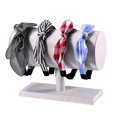 thumbnail image 3 of pitrice Display Stand T-bar Bracelets Organizer Jewellery Modern Storage Showcase Rack Holder Large Space Decoration Store White, 3 of 8