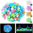 thumbnail image 3 of Roches Lumineuses Roches Phosphorescentes Extérieures, 100 Pcs Roches Phosphorescentes pour Déco Extérieure, Galets Phosphorescents, Roches Lumineuses pour Jardin, Allée, Sentier, Cour, 3 of 3