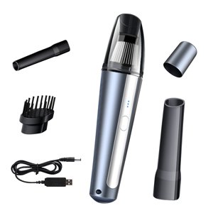 Zootealy 6000Pa 120W Nettoyant à vide de voiture portable Mini Nettoyeur d'aspiration de véhicule portatif à moteur à aspiration forte Nettoilateur d'aspirateur pour les cheveux d'animal Nettoyage de gravier