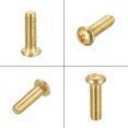 thumbnail image 5 of Unique Bargains M3x10mm Brass Machine Screws, Phillips Pan Head Fastener Bolts 36Pack, 5 of 5