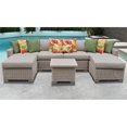 thumbnail image 2 of Coast Ensemble de Meubles de Patio en Osier d'Extérieur 7 Pcs 07a, 2 of 2