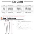 thumbnail image 3 of CEHVOM Women Casual Cotton And Linen Solid Drawstring Elastic Waist Long Straight Pants, 3 of 6