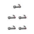 thumbnail image 3 of relayinert Metal Glitter Fishing Lure For Attracting Fish In Various Fishing Environments Suitable For Most Black 21g 5Set, 3 of 6