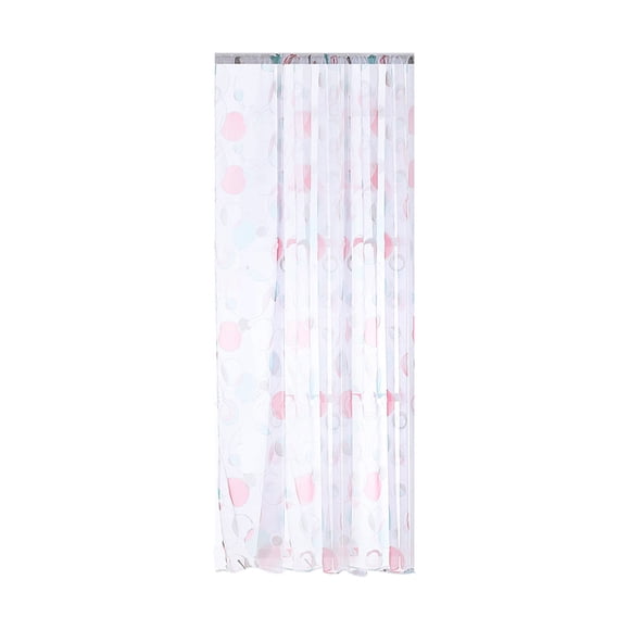 TIELUTT Leaves Sheer Curtain Window Voile Drape 1 Panel Curtains Short Length 36 Small Bedroom Curtains Sheer Linen Curtains 84 Inches Long Shower Curtain Clear Out Curtains for Dorm
