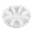 thumbnail image 1 of Soucoupe à Rebord Surélevé pour Jardinière 5 Pouces 6 Pouces 7 Pouces Pot de Fleurs Rond Attrape-Eau Plateau d'Égouttement Robuste pour Usage Intérieur Extérieur, 1 of 8