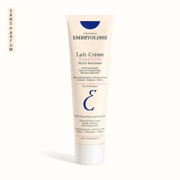 Embryolisse Lait Crème Sensitive Moisturizer. Hypoallergenic Face & Body Cream for All Skin Types With Aloe Vera & Shea Butter. Fragrance-Free & Suitable for Sensitive Skin - 30ml