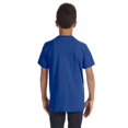 thumbnail image 2 of Youth Fine Jersey Tee, S, Vintage Royal, 2 of 3