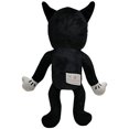 thumbnail image 2 of Black Cartoon Cat Plush Stuffed Toy, Soft & Embrac, 2 of 4