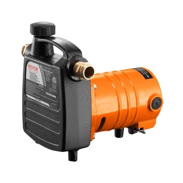 VEVOR Pompe Utilitaire de Transfert d'Eau en Fonte Pompe Utilitaire Portable 1/2 Hp 1600 GPH