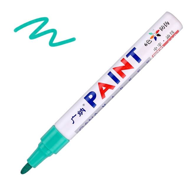 Ynlkorvg 1Pcs Waterproof Permanent Paint Marker Pen For Car Tyre Tire Tread Rubber Metal 5ML