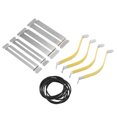 thumbnail image 3 of Guitar Fingerboard Guards,Metal Fingerboard Guards Guitar Fretboard Protector Fret Dressing Tools Exceptional Reliability, 3 of 14