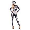 thumbnail image 1 of Costume de Beauté Squelettique Charmant pour Femmes, 1 of 2