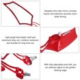 thumbnail image 3 of High Grade Hard Plastic Shell, Aluminum Alloy Arm with Ultra Clear Mirror Fully Adjustable Joint  Ritzy Paint Finish Universal Fit for Most Motorcycle and Scooter, 3 of 7