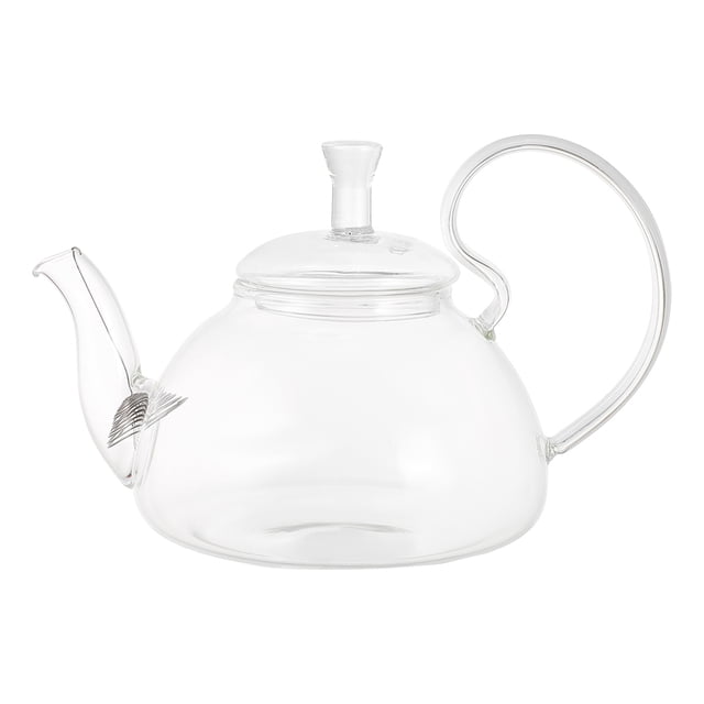 MasteelfCA Heat-resistant Teapot Glass Teapot Large Handle Kung Fu Teapot for Home Shop