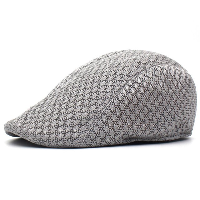 LinYooLi Net Eye Parent -Child Beret Hat Summer Breath Mushi Hat Pure Color Fashion Various Outdoor Casual Hat