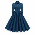 thumbnail image 1 of FcBaudy Robes de Soirée, Robes d'Été pour Femmes, Robes pour Femmes Européennes et Col Rond Dentelle Sans Manches Robe Cocktail d'Halloween Robe de Soirée Robe Femme, 1 of 7
