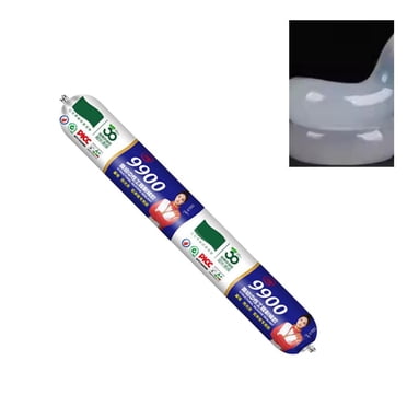 9900 Sealant Waterproof, Outdoor Waterproof Silicon/Silicone Sealant Heat Resistant, Permanent Solution for Roof & Wall Cracks, Water Proof Exterior Sealants Tear and Stretch Resistance