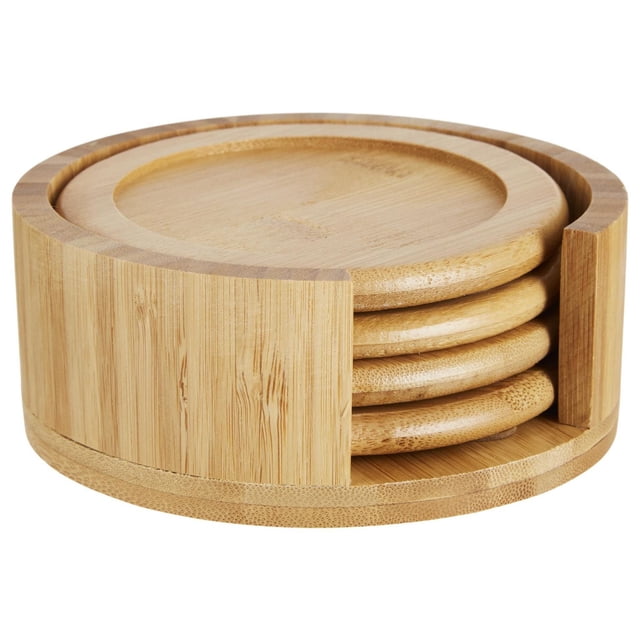 Main Stays Bamboo Coaster Set
