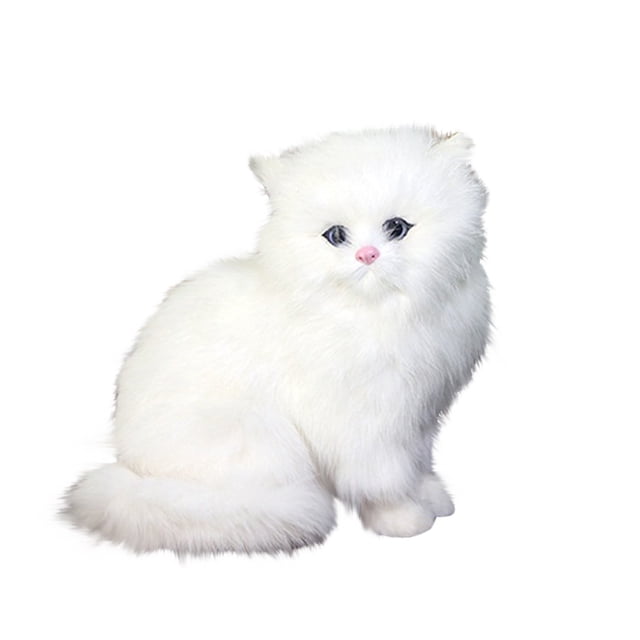 Mikilon Simulation Cat Toys Plush Toys Simulation Animal Models Children's Gifts