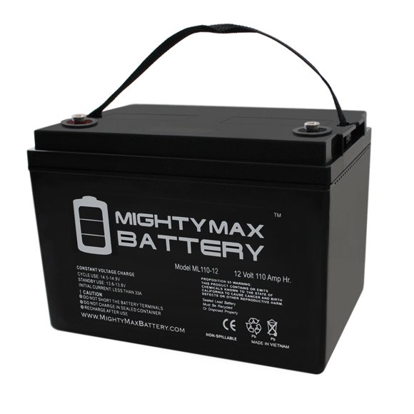 12V 110AH SLA Battery Replaces Hybrid 10,000 Watt Solar Generator