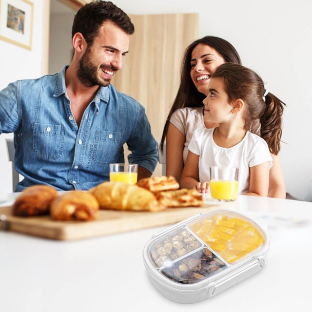 Dvkptbk Lunch Box Fruit Lunch Box for Pupils Special Portable Fresh-Keeping Lunch Box Lunch Box Camping Essentials