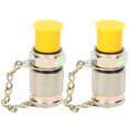 thumbnail image 2 of 2Pcs Hydraulic Test Adapter  Sealing Performance Carbon Steel Plastic Nitrile Butadiene Rubber Hydraulic Coupling Pressure System For Lubrication M10 X 1-M12 X 1.25,M14 X 1.5-M16 X, 2 of 8
