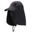 thumbnail image 1 of Outdoor Sport Hiking Visor Hat UV Protection Face Neck Cover Fishing Sun Protection Cap, 1 of 8
